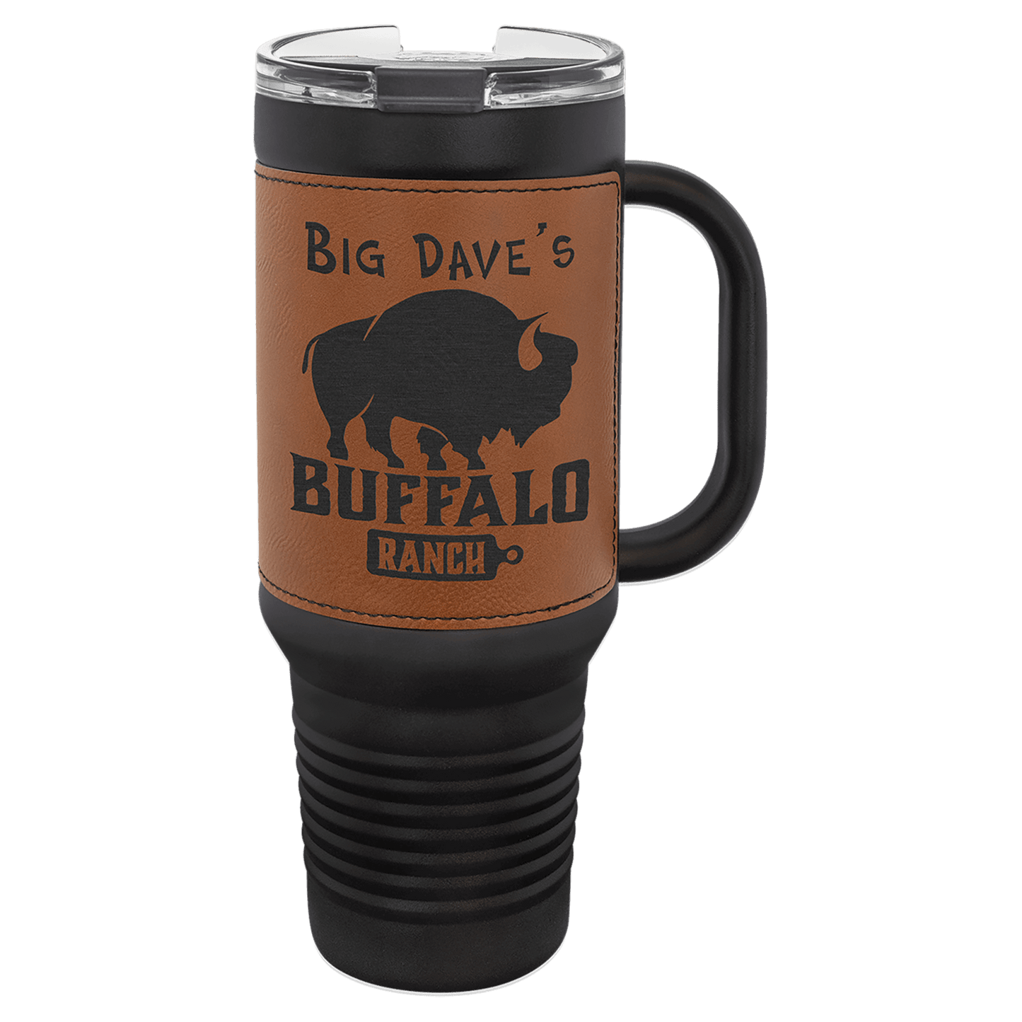 Polar Camel 40 oz. Leatherette Travel Mug