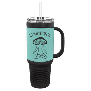 Polar Camel 40 oz. Leatherette Travel Mug