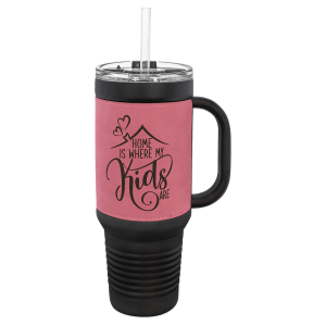 Polar Camel 40 oz. Leatherette Travel Mug