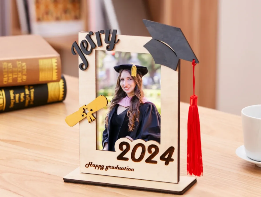 Wooden Graduation Picture Frame