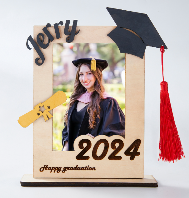 Wooden Graduation Picture Frame
