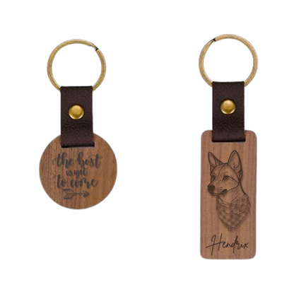 Wooden Keychain