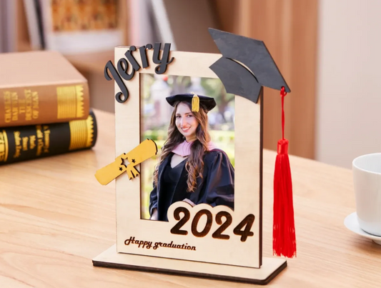 Wooden Graduation Picture Frame